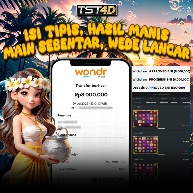 Tampilan promosi TST4D slot Thailand maxwin bersama geng hoki member terbaru