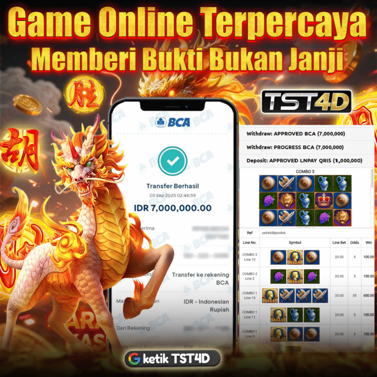 TST4D - Situs Slot Online Terpercaya dan Gacor 2025