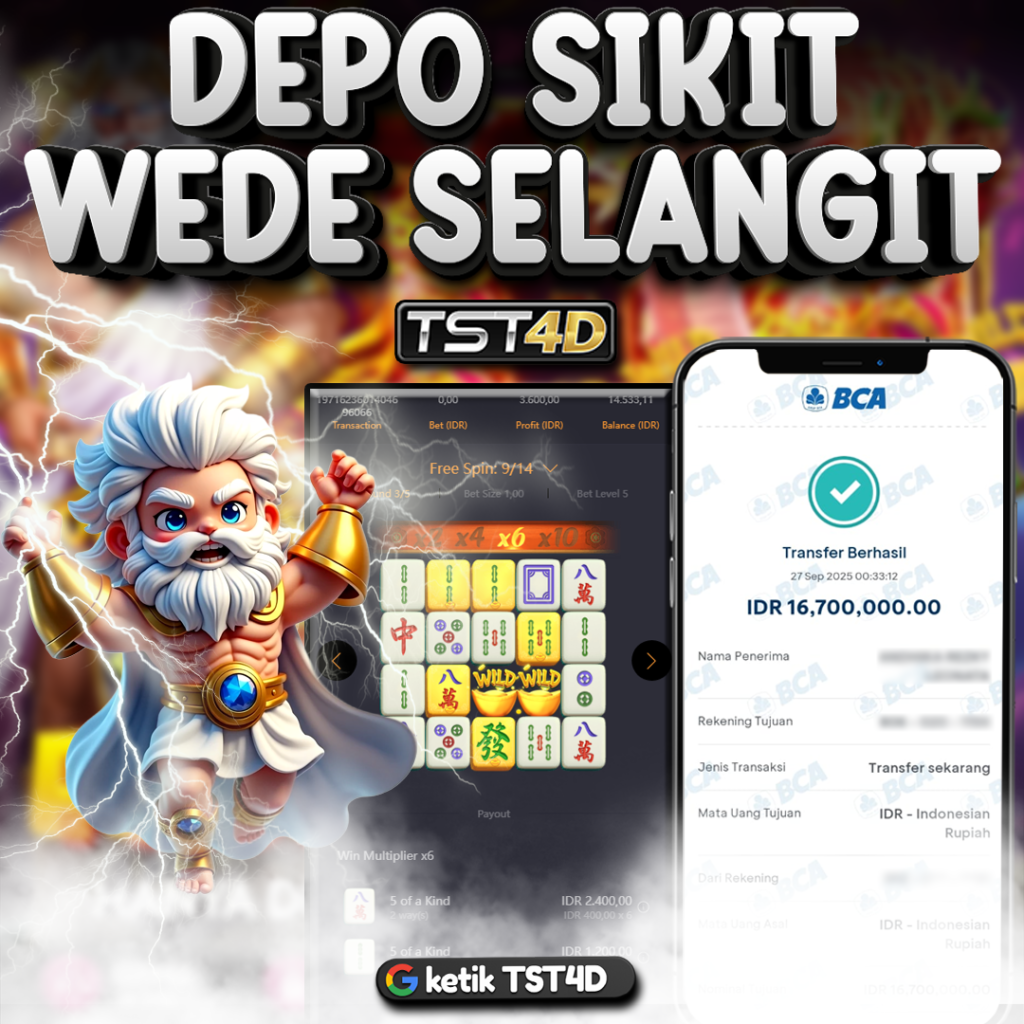 Promo Slot Online Gacor Depo Sikit Wede Selangit - Situs Game Terpercaya